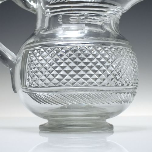 LARGE EARLY 19TH CENTURY ANGLO IRISH WATER JUG C1820 - ADDITIONAL PHOTO 4