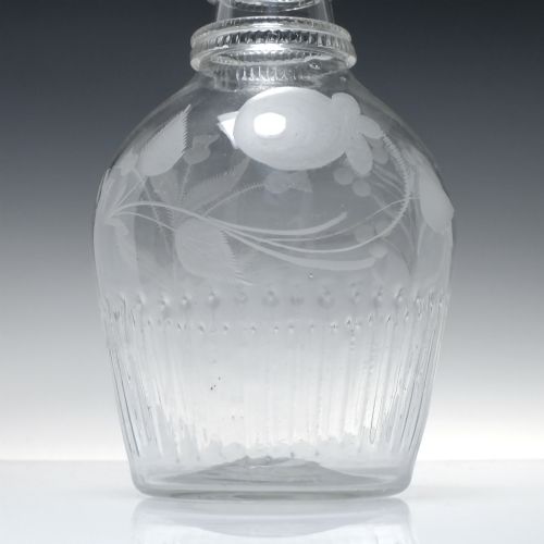 IRISH BELFAST UNION ENGRAVED GLASS DECANTER 18021810 - ADDITIONAL PHOTO 3