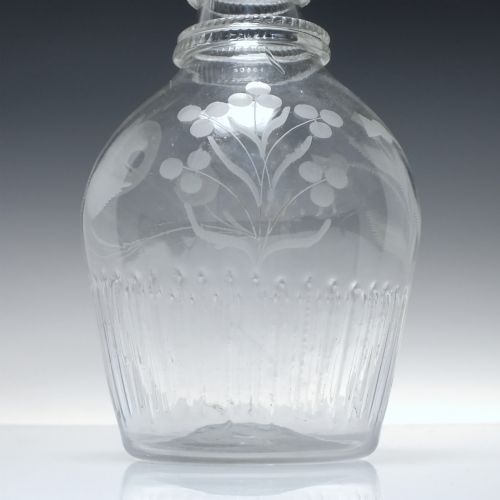 IRISH BELFAST UNION ENGRAVED GLASS DECANTER 18021810 - ADDITIONAL PHOTO 4
