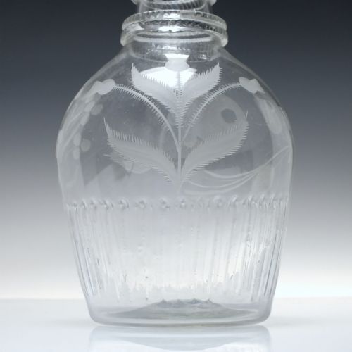 IRISH BELFAST UNION ENGRAVED GLASS DECANTER 18021810 - ADDITIONAL PHOTO 5