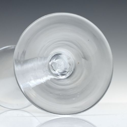 GEORGIAN MULTI SPIRAL AIR TWIST WINE GLASS C1750 - ADDITIONAL PHOTO 5