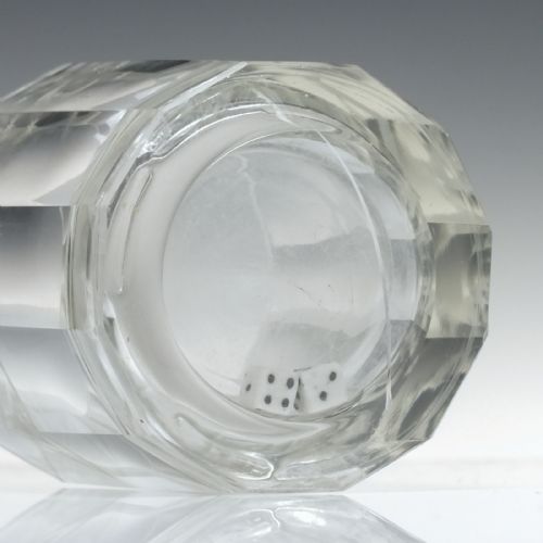 MASONIC ENGRAVED 19TH CENTURY GAMBLING GLASS TUMBLER C1870 - ADDITIONAL PHOTO 5