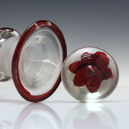 19TH CENTURY BOHEMIAN GLASS DECANTER C1830 - ADDITIONAL PHOTO 7