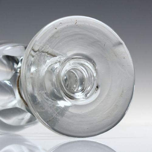 GEORGE IV BUCKET BOWL DECEPTIVE TOASTMASTER WINE GLASS C1820 - ADDITIONAL PHOTO 2