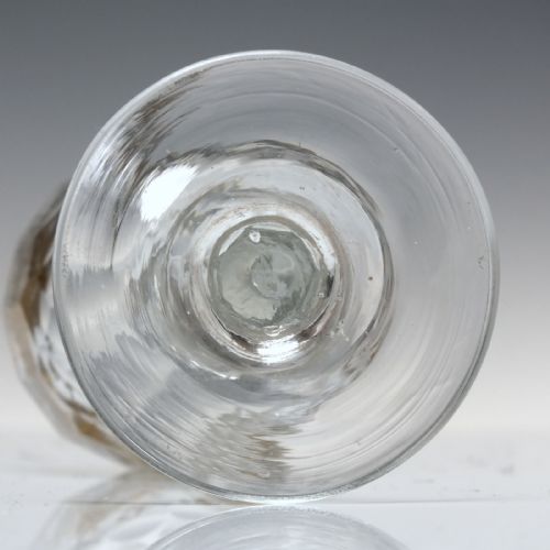 18TH CENTURY GILDED ROCOCO WINE GLASS C1780 - ADDITIONAL PHOTO 6