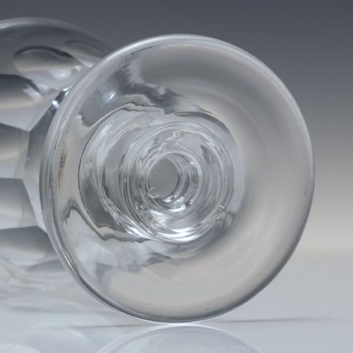 UNION ENGRAVED 19TH CENTURY GLASS RUMMER C1820 - ADDITIONAL PHOTO 7
