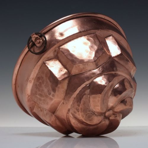 antique victorian copper jelly mould c1860 - CATEGORY: ANTIQUE METAL - DATED 1850