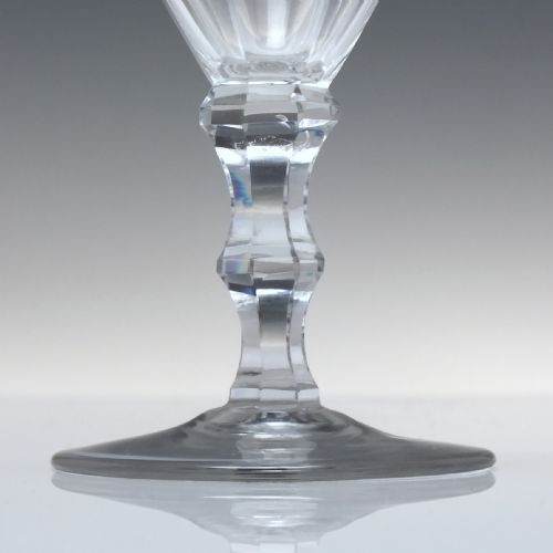 ANTIQUE 18TH CENTURY MASONIC ENGRAVED WINE GLASS C17901800 - ADDITIONAL PHOTO 2
