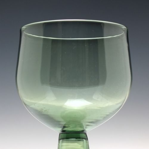 ANTIQUE ENGLISH 18TH CENTURY EXPORT WINE GLASS C1750 - ADDITIONAL PHOTO 3