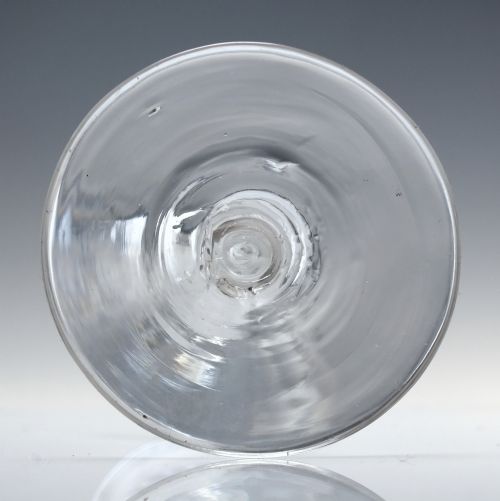 18TH CENTURY OPAQUE TWIST WINE GLASS C1760 - ADDITIONAL PHOTO 4
