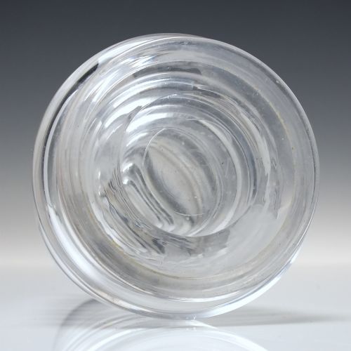 VICTORIAN GLASS BEEHIVE GIN DECANTER C1860 - ADDITIONAL PHOTO 4