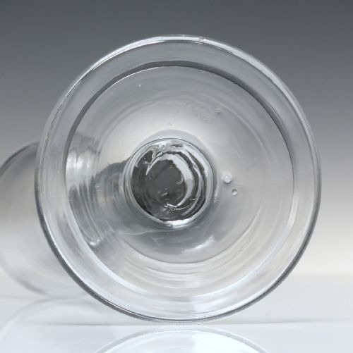 18TH CENTURY BALUSTROID WNE GLASS C1745 - ADDITIONAL PHOTO 4