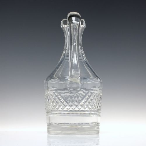 19TH CENTURY CUT GLASS CLARET JUG C1860 - ADDITIONAL PHOTO 3