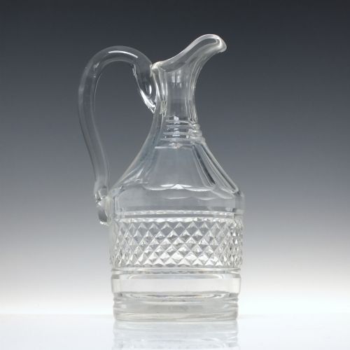 19TH CENTURY CUT GLASS CLARET JUG C1860 - ADDITIONAL PHOTO 4