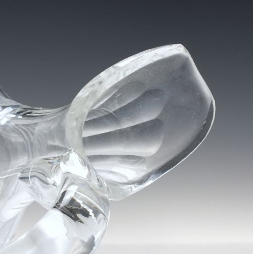 19TH CENTURY CUT GLASS CLARET JUG C1860 - ADDITIONAL PHOTO 6
