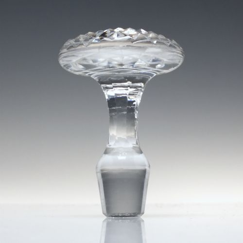 19TH CENTURY CUT GLASS CLARET JUG C1860 - ADDITIONAL PHOTO 8