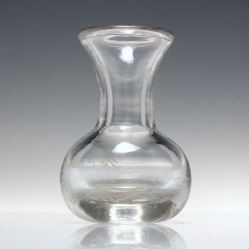 19TH CENTURY GLASS HALF GILL SPIRIT WHISKY MEASURE C1890 - ADDITIONAL PHOTO 1