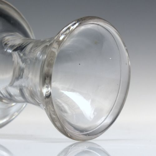 19TH CENTURY GLASS HALF GILL SPIRIT WHISKY MEASURE C1890 - ADDITIONAL PHOTO 2