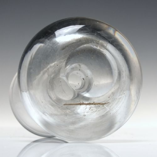 19TH CENTURY GLASS HALF GILL SPIRIT WHISKY MEASURE C1890 - ADDITIONAL PHOTO 3