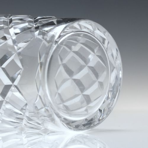 FOUR ANTIQUE EDWARDIAN CRYSTAL WHISKY TUMBLERS C1910 - ADDITIONAL PHOTO 3