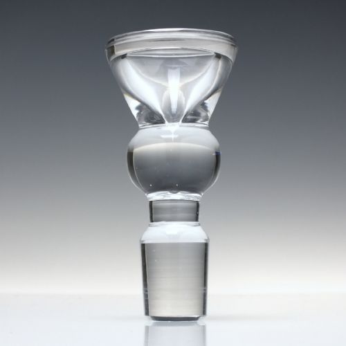 19TH CENTURY SCOTTISH THISTLE GLASS WHISKY DECANTER C1890 - ADDITIONAL PHOTO 3