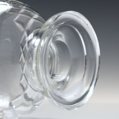 19TH CENTURY SCOTTISH THISTLE GLASS WHISKY DECANTER C1890 - ADDITIONAL PHOTO 5