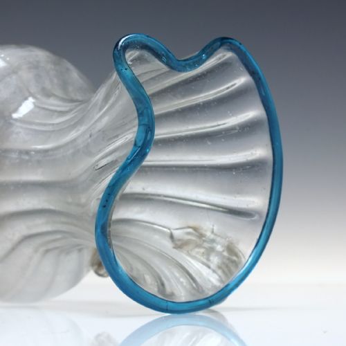 17TH CENTURY FACON DE VENISE GLASS JUG C1680 - ADDITIONAL PHOTO 5