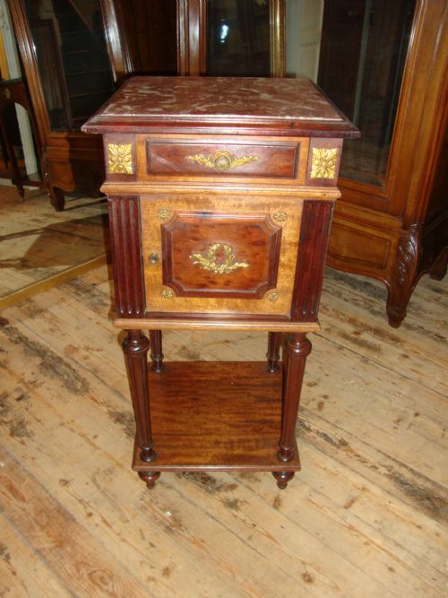 French Louis Xv1 Style Bedside Cabinet