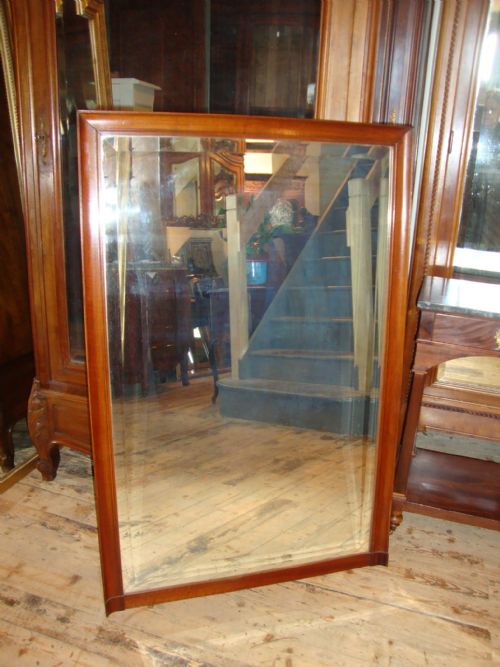 French Mahogany Mirror