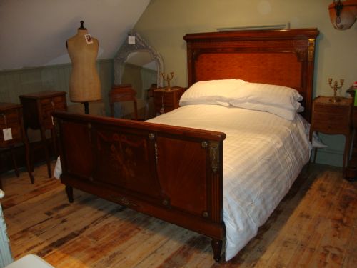 fig 1. FRENCH LOUIS XV1 STYLE LARGE BED