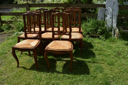 French Dining Chairs Louis Xv Style Set of 8