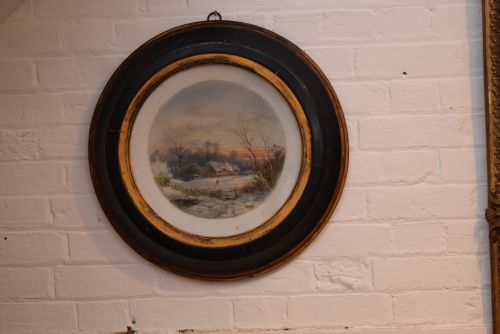 Regency Circular Painting