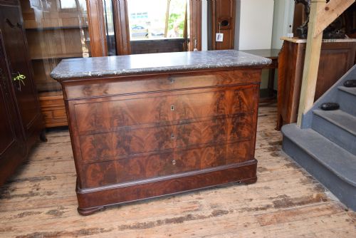 French (Gomien) Louis Philippe Chest of Drawers - Commode
