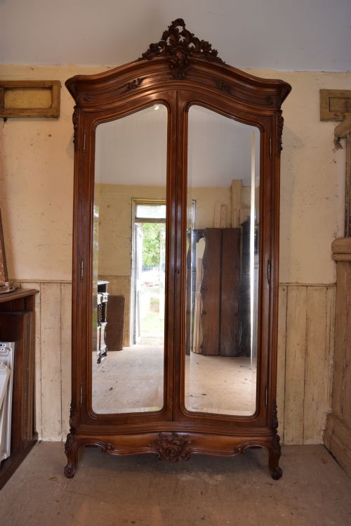 French Louis Xv Style Armoire - Wardrobe