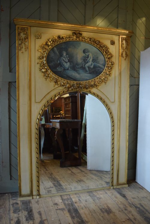 French Trumeau Mirror