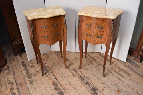 French Bedside Cabinets Louis Xv Style