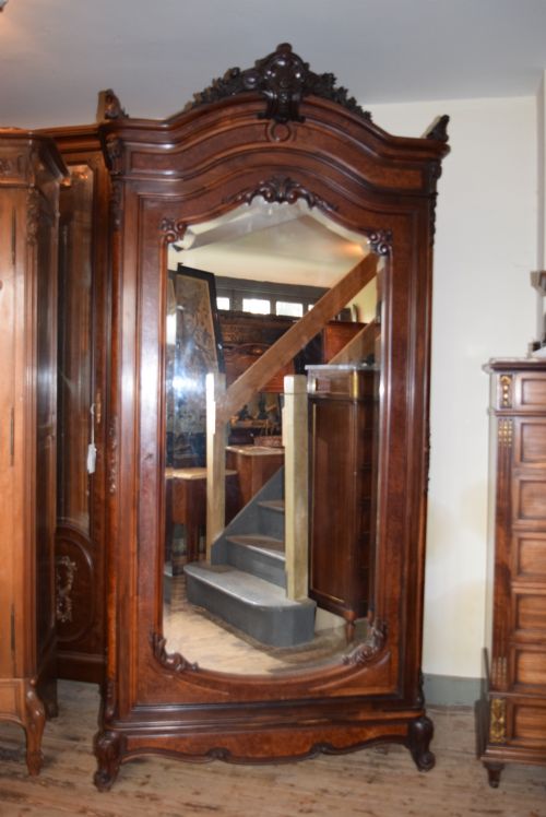 French Louis Xv Style Armoire - Wardrobe