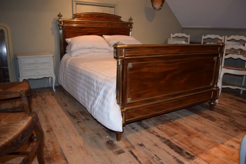 fig 1. FRENCH LOUIS XV1 STYLE BED