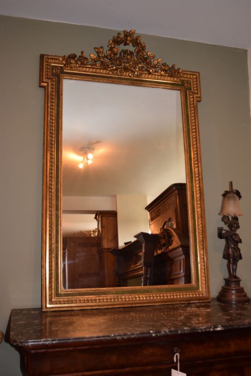 Ntique French Louis Xv Style Mirror