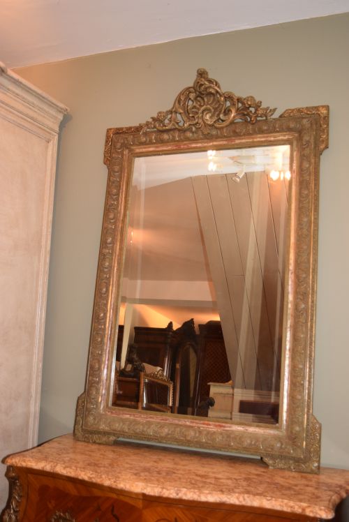 fig 1. FRENCH LOUIS XV STYLE MIRROR