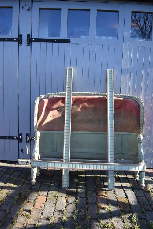 fig 1. FRENCH LOUIS XV1 STYLE BED