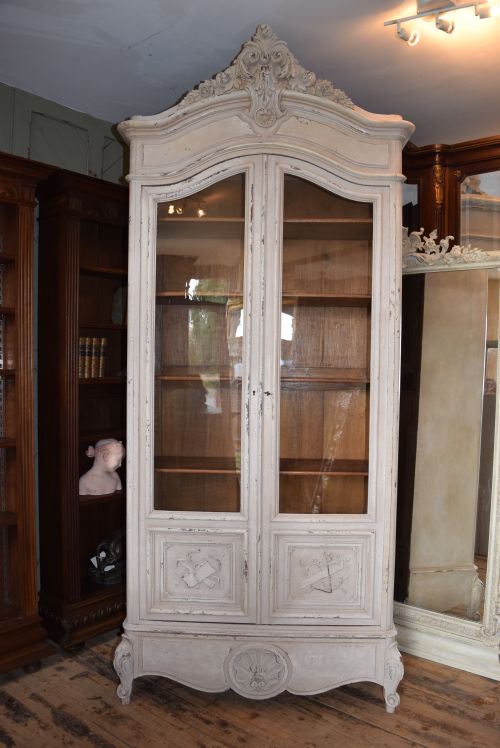 French Louis Xv Style Vitrine - Bookcase
