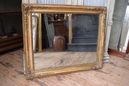 fig 1. FRENCH CLASSIC STYLE GILDED MIRROR