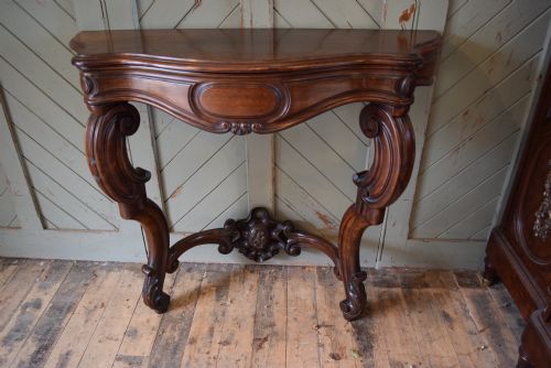 French Rosewood Console Table