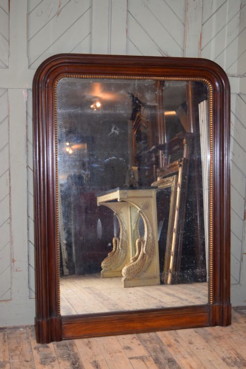 French Louis Philippe Oak Mirror