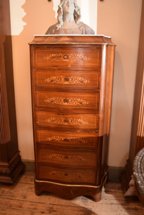 French Semaniere 7 Drawer Chest