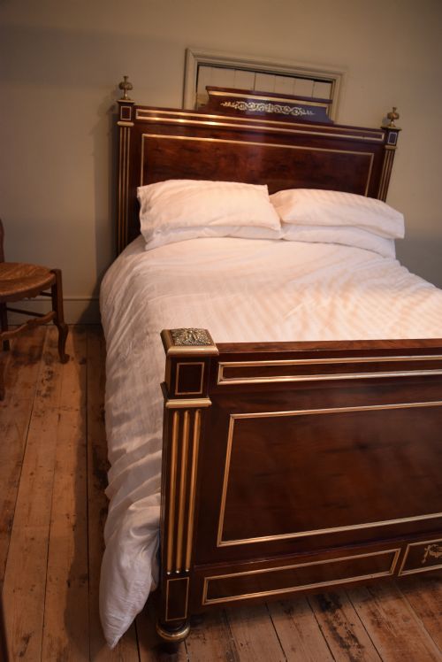 fig 1. FRENCH LOUIS XV1 STYLE BED