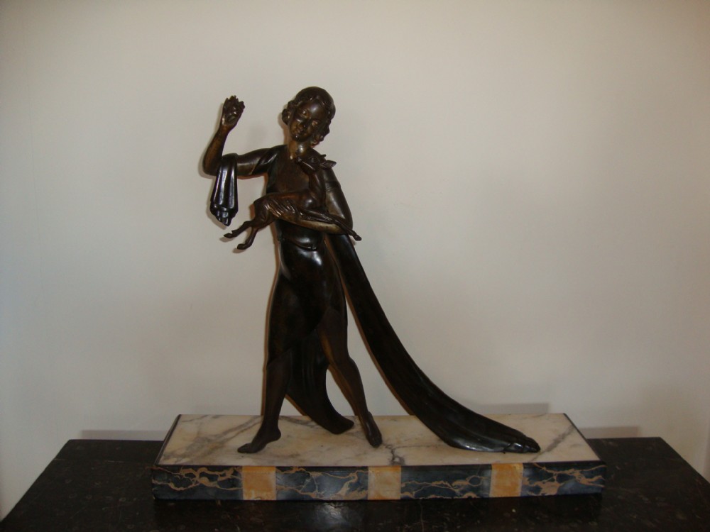 FRENCH ART DECO FIGURE
