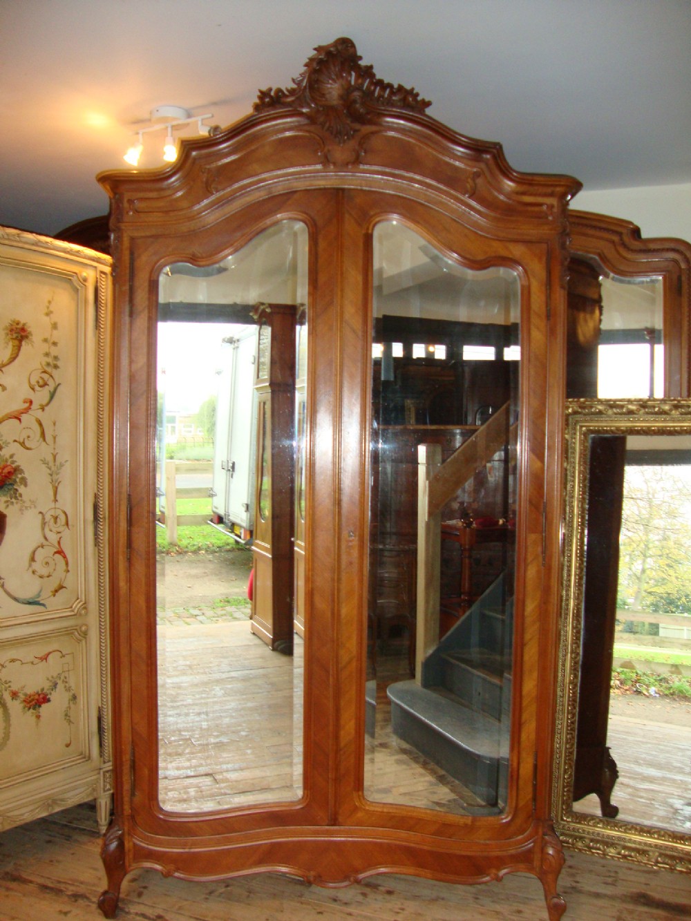 FRENCH LOUIS XV STYLE ARMOIRE