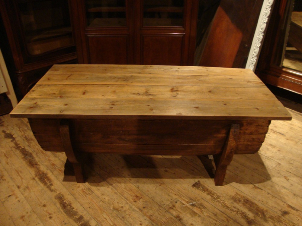 FRENCH DOUGH BIN - COFFEE TABLE